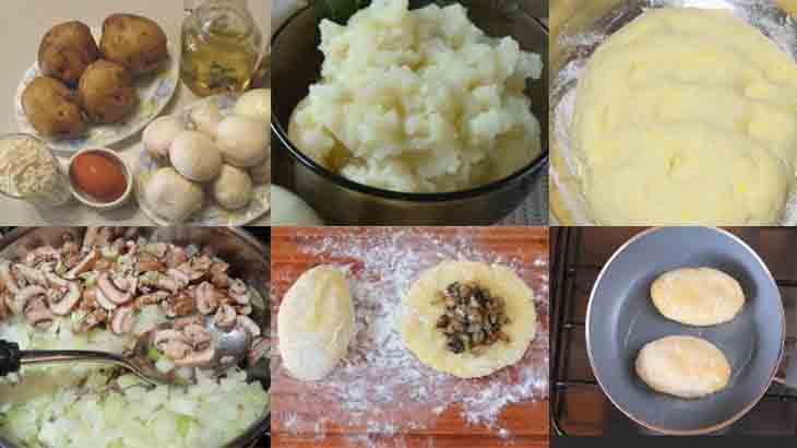 Приготовление картофельных зраз